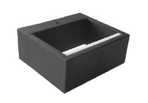 Weil aplique de exterior 150 mm.grafito
